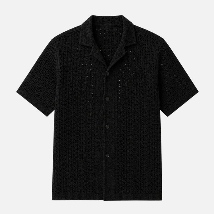 Alderaine | Men's Short Sleeve Shirt for Smart Casual Wear