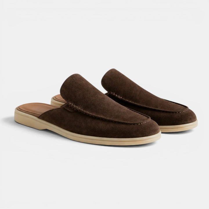 Alderaine | Men's Suede Mules for Casual Everyday Wear