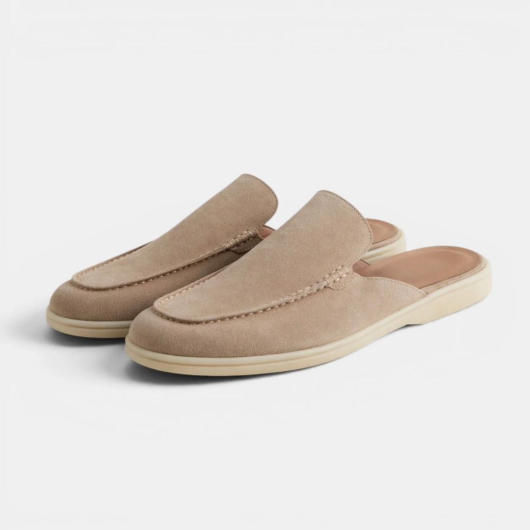 Alderaine | Men's Suede Mules for Casual Everyday Wear