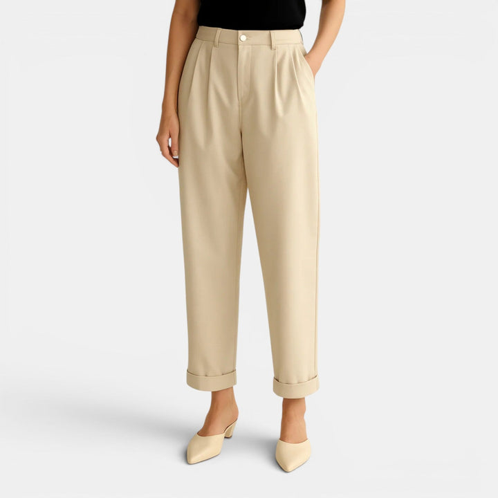 Women’s High Waist Linen Pants