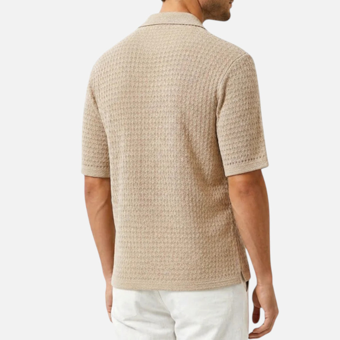 Alderaine | Men's Short Sleeve Shirt for Smart Casual Wear