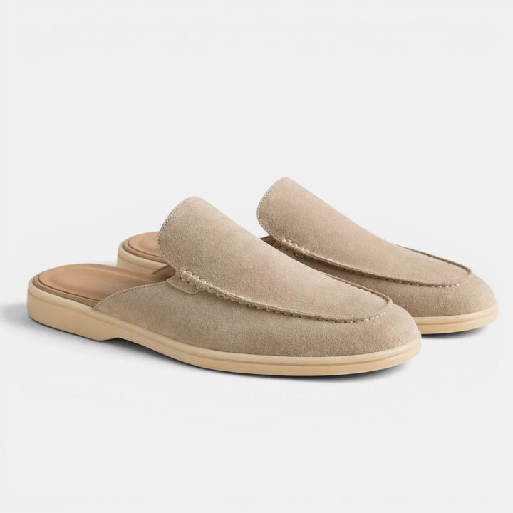Alderaine | Men's Suede Mules for Casual Everyday Wear