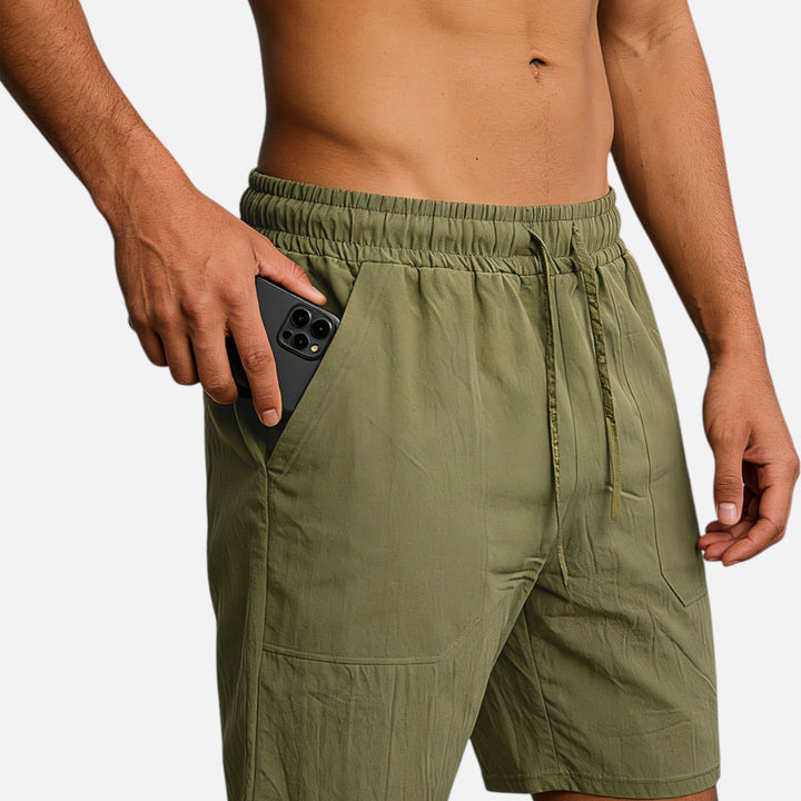 Alderaine  | Men’s Lightweight Shorts Drawstring Timeless Minimalist