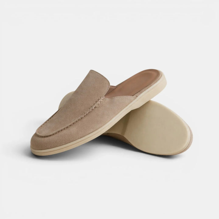 Alderaine | Men's Suede Mules for Casual Everyday Wear