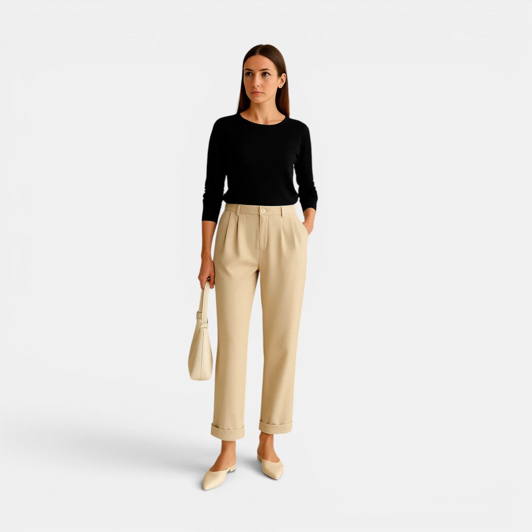 Women’s High Waist Linen Pants