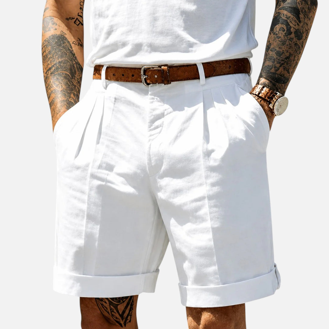 Alderaine | Men's Breathable Linen Shorts Everyday Comfort