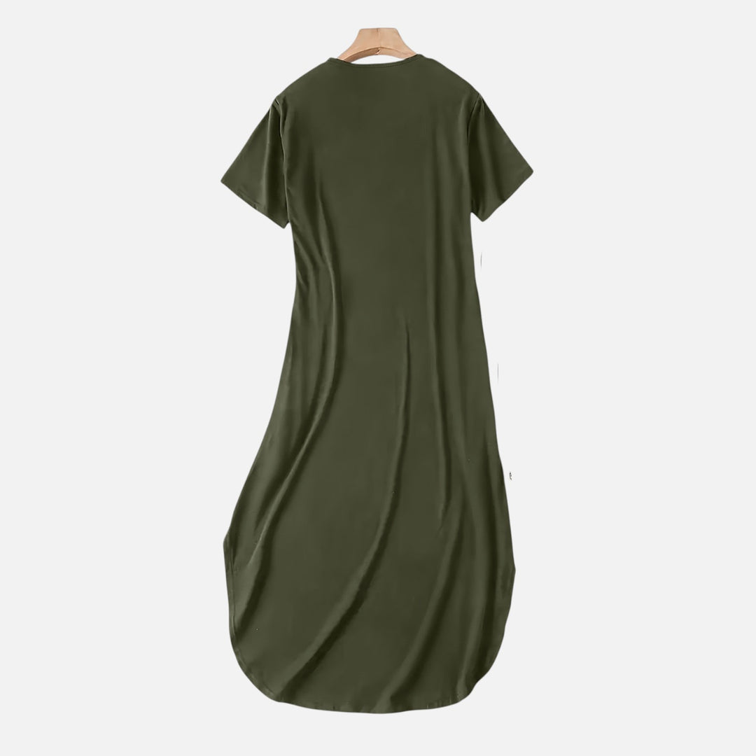 Alderaine  | Women’s Comfortable Maxi Dress Loose Fit Everyday Wear