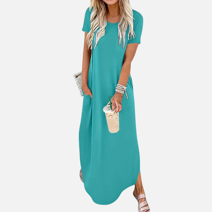 Alderaine  | Women’s Comfortable Maxi Dress Loose Fit Everyday Wear
