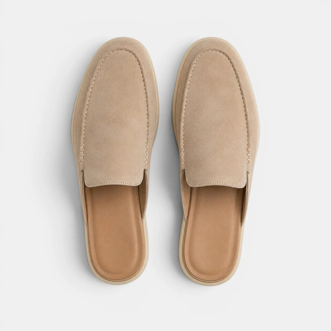 Alderaine | Men's Suede Mules for Casual Everyday Wear