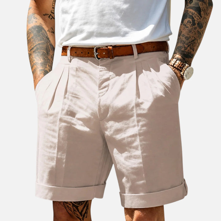 Alderaine | Men's Breathable Linen Shorts Everyday Comfort