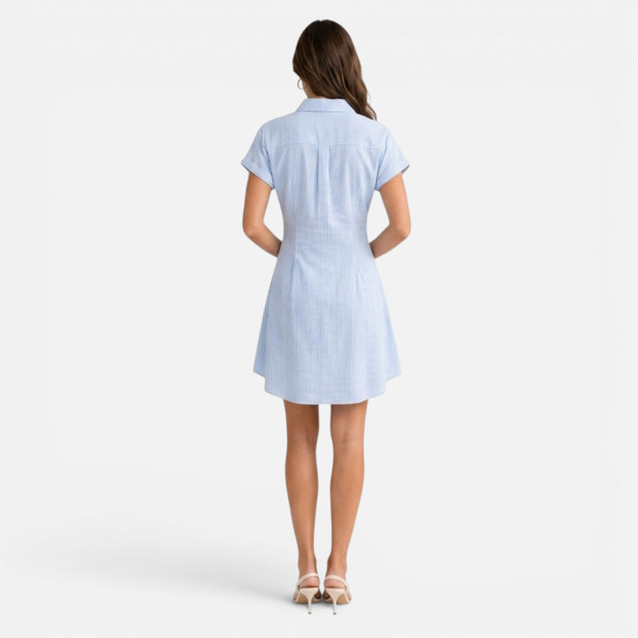 Alderaine | Women's Casual Midi Dress Relaxed Summer Fit