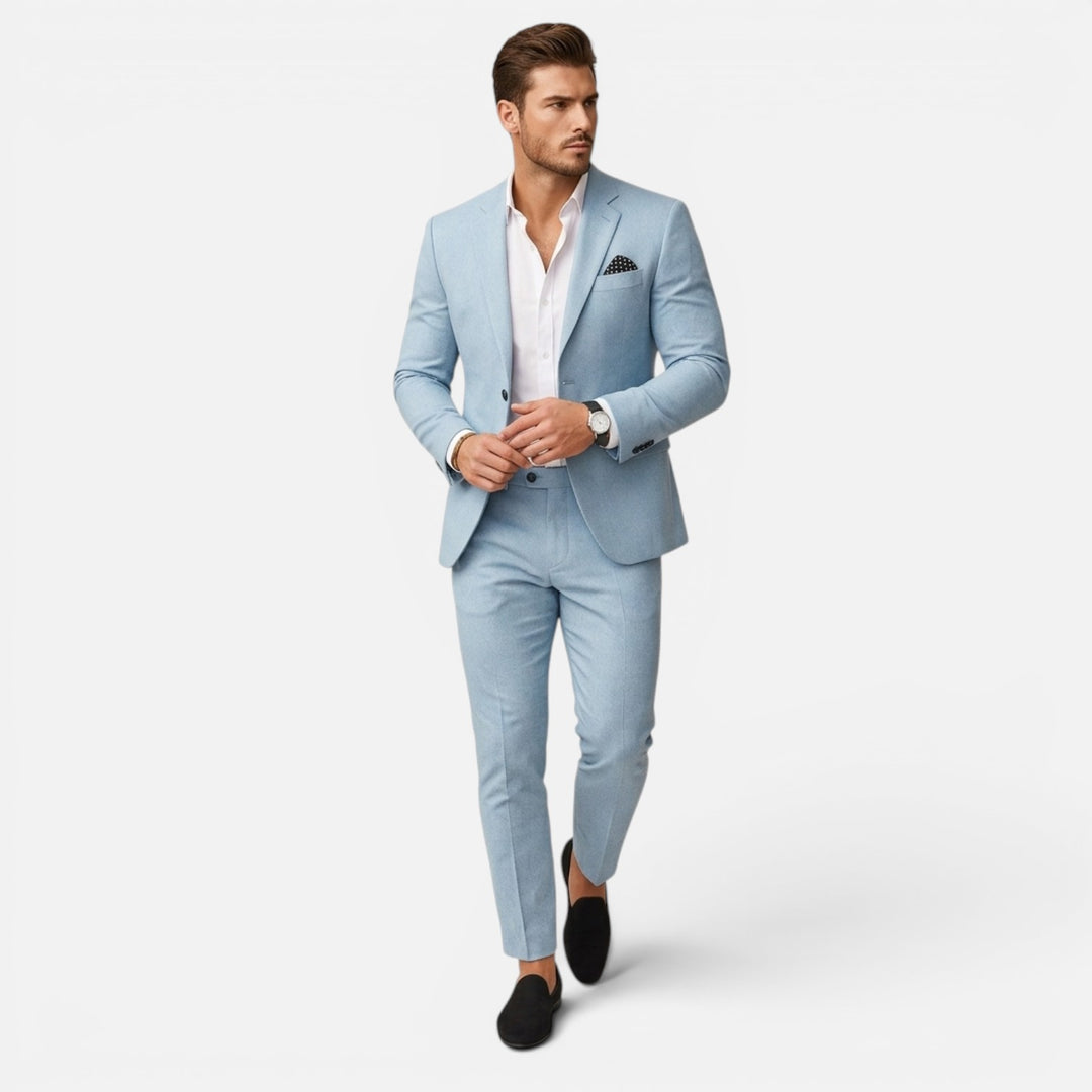 Alderaine  | Slim fit suit with blazer and trousers for men