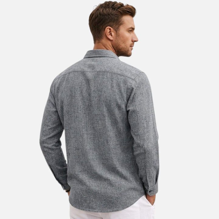 Alderaine | Men's Lightweight Linen Button Up Casual Fit