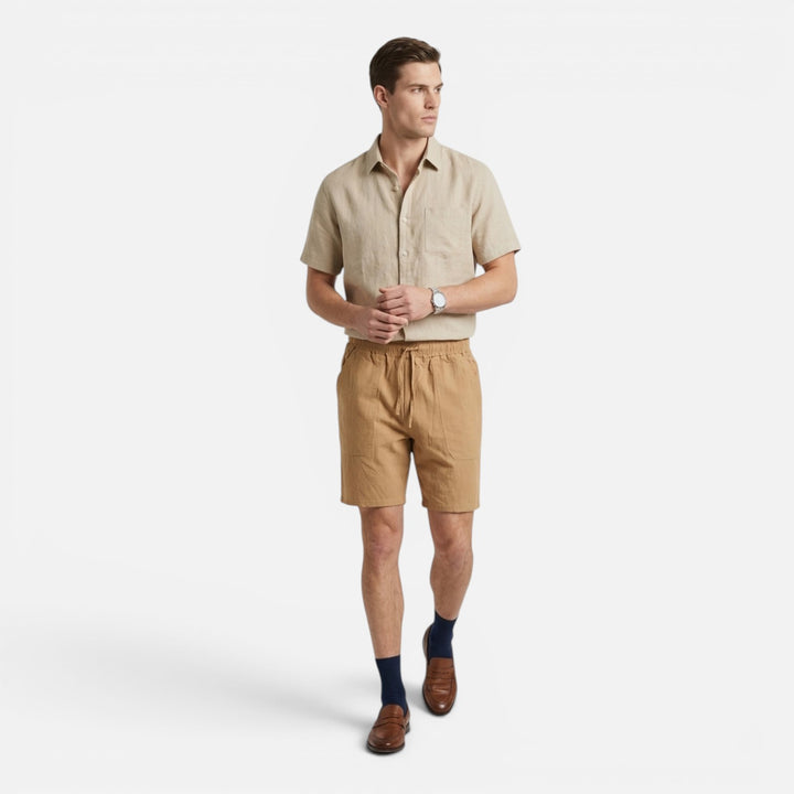 Alderaine  | Men’s Lightweight Shorts Drawstring Timeless Minimalist