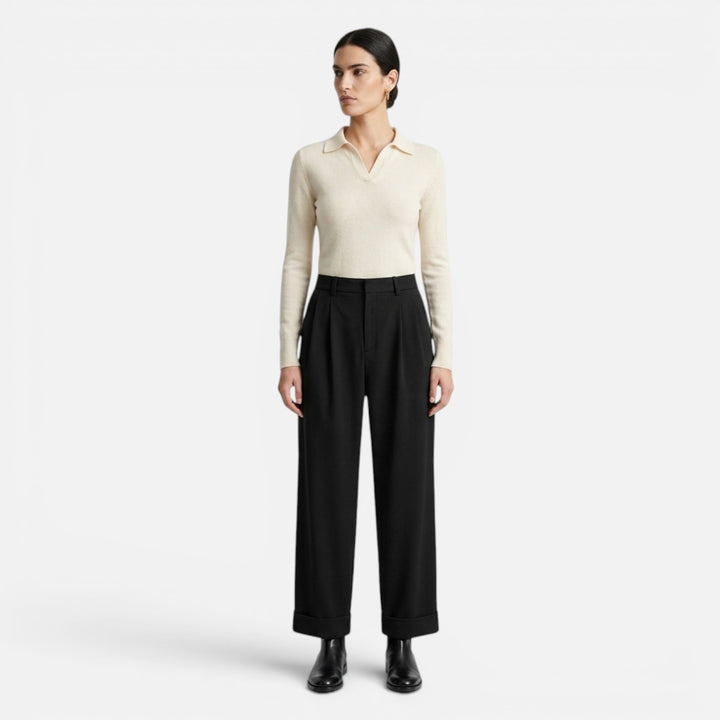 Alderaine | Women's Breathable Linen Trousers Everyday Wear