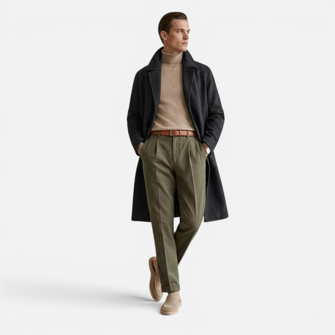 Alderaine | Men's Suede Mules for Casual Everyday Wear