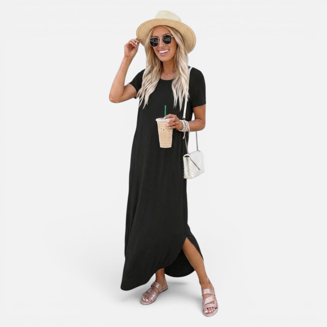 Alderaine  | Women’s Comfortable Maxi Dress Loose Fit Everyday Wear