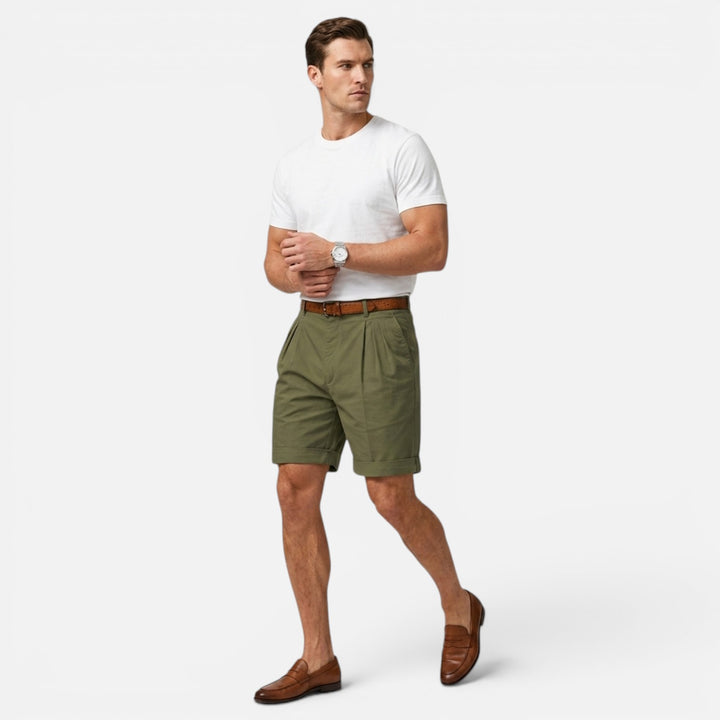 Alderaine | Men's Breathable Linen Shorts Everyday Comfort