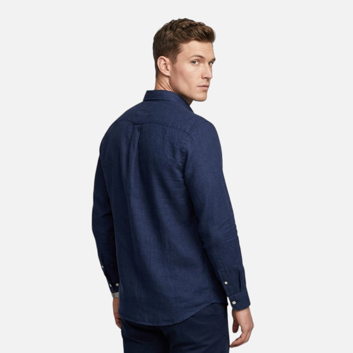 Alderaine | Men's Breathable Long Sleeve Shirt Lightweight Summer