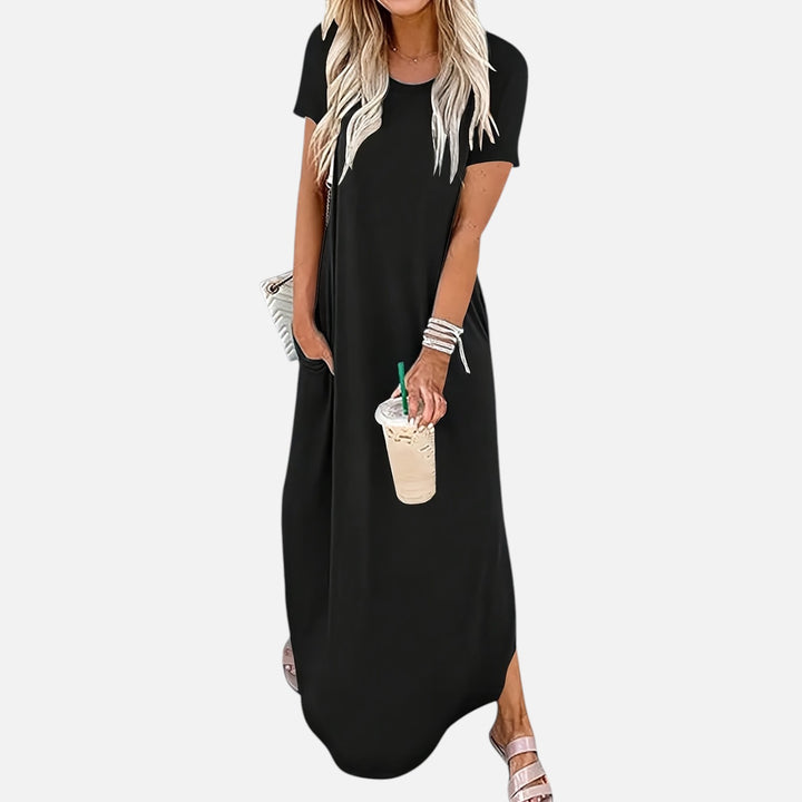 Alderaine  | Women’s Comfortable Maxi Dress Loose Fit Everyday Wear