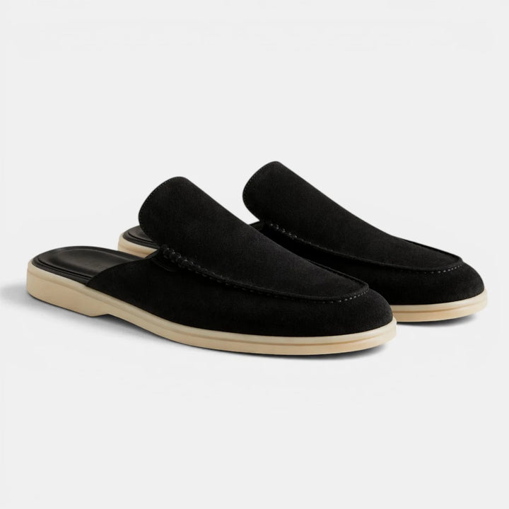 Alderaine | Men's Suede Mules for Casual Everyday Wear