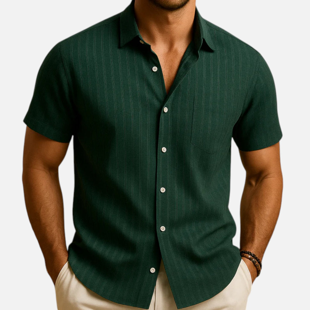 Alderaine  | Light short-sleeve shirt for men