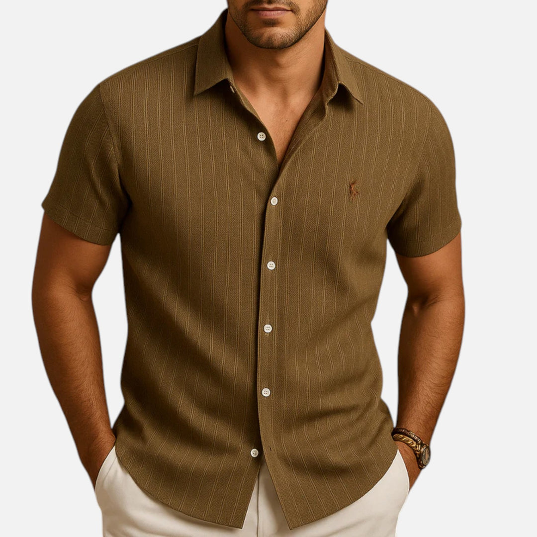 Alderaine  | Light short-sleeve shirt for men