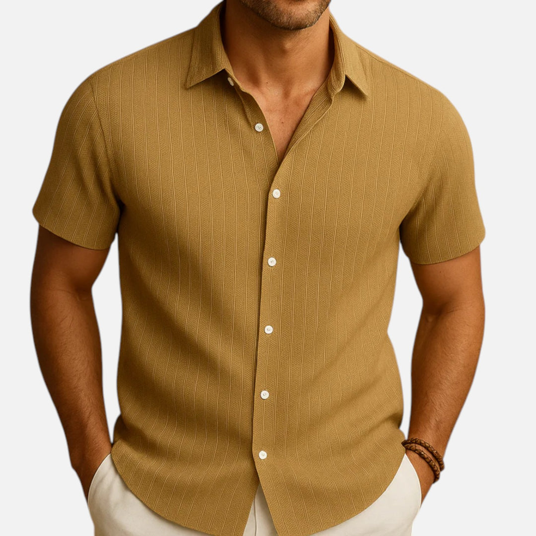 Alderaine  | Light short-sleeve shirt for men