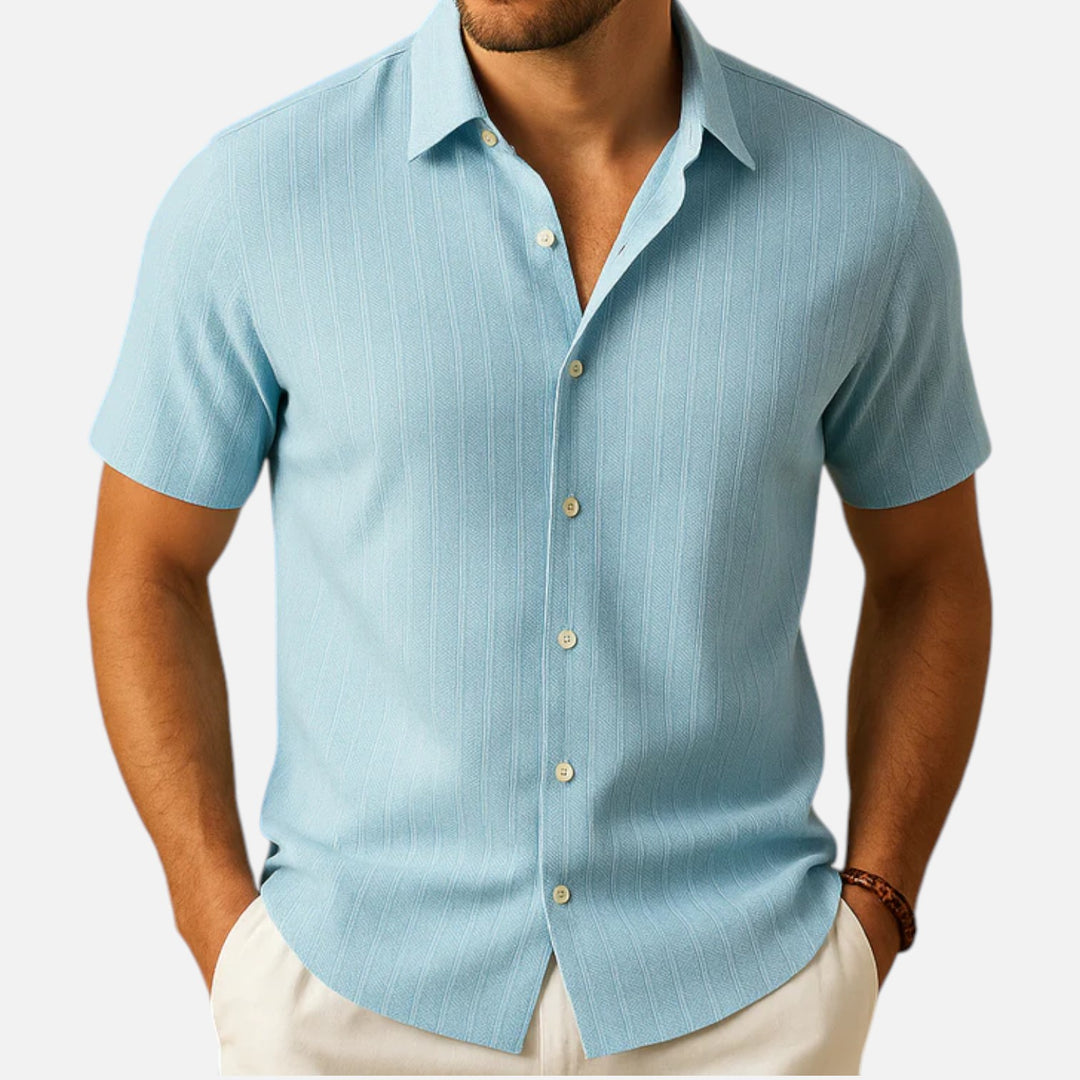 Alderaine  | Light short-sleeve shirt for men