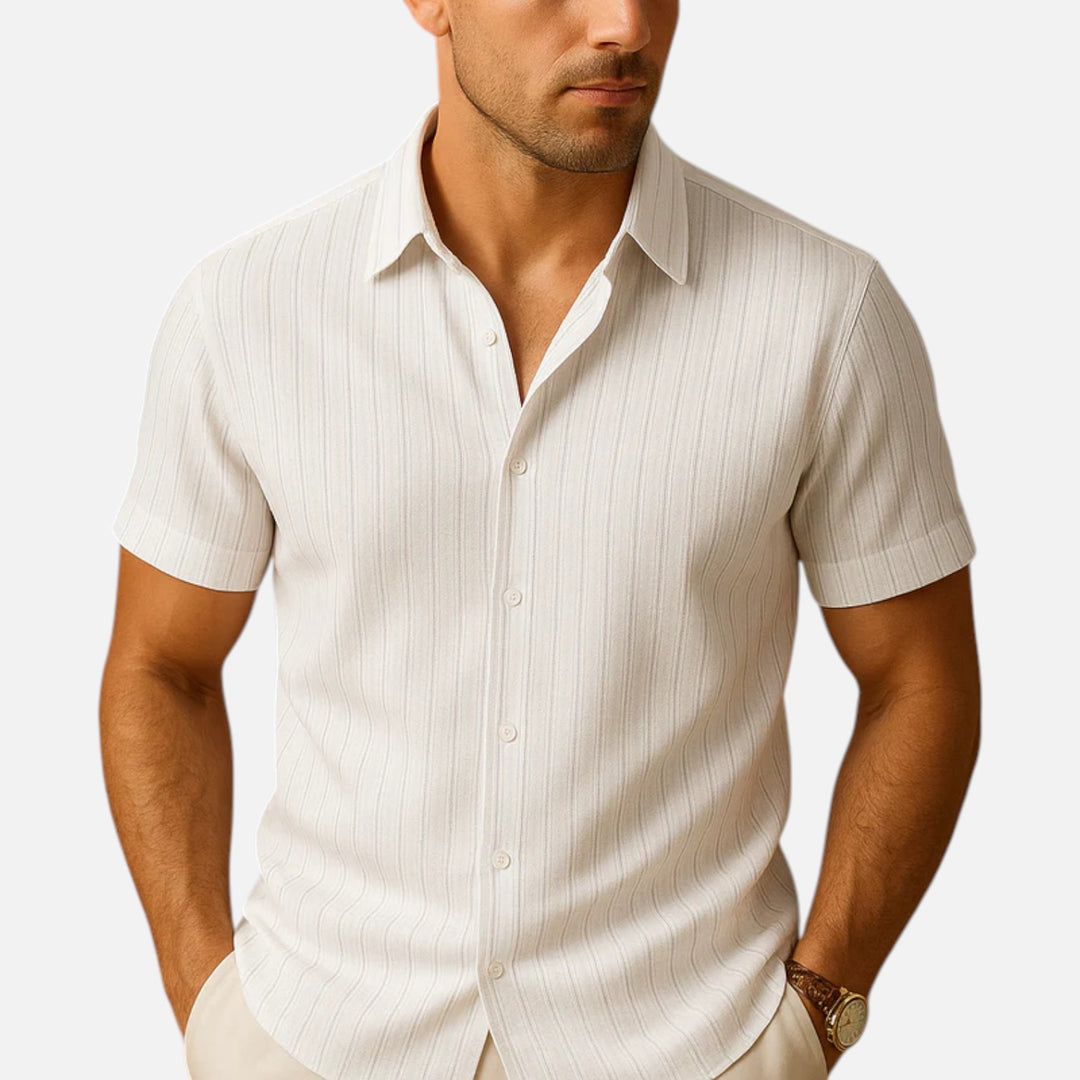 Alderaine  | Light short-sleeve shirt for men