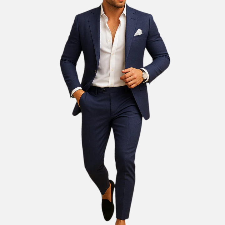 Alderaine  | Slim fit suit with blazer and trousers for men
