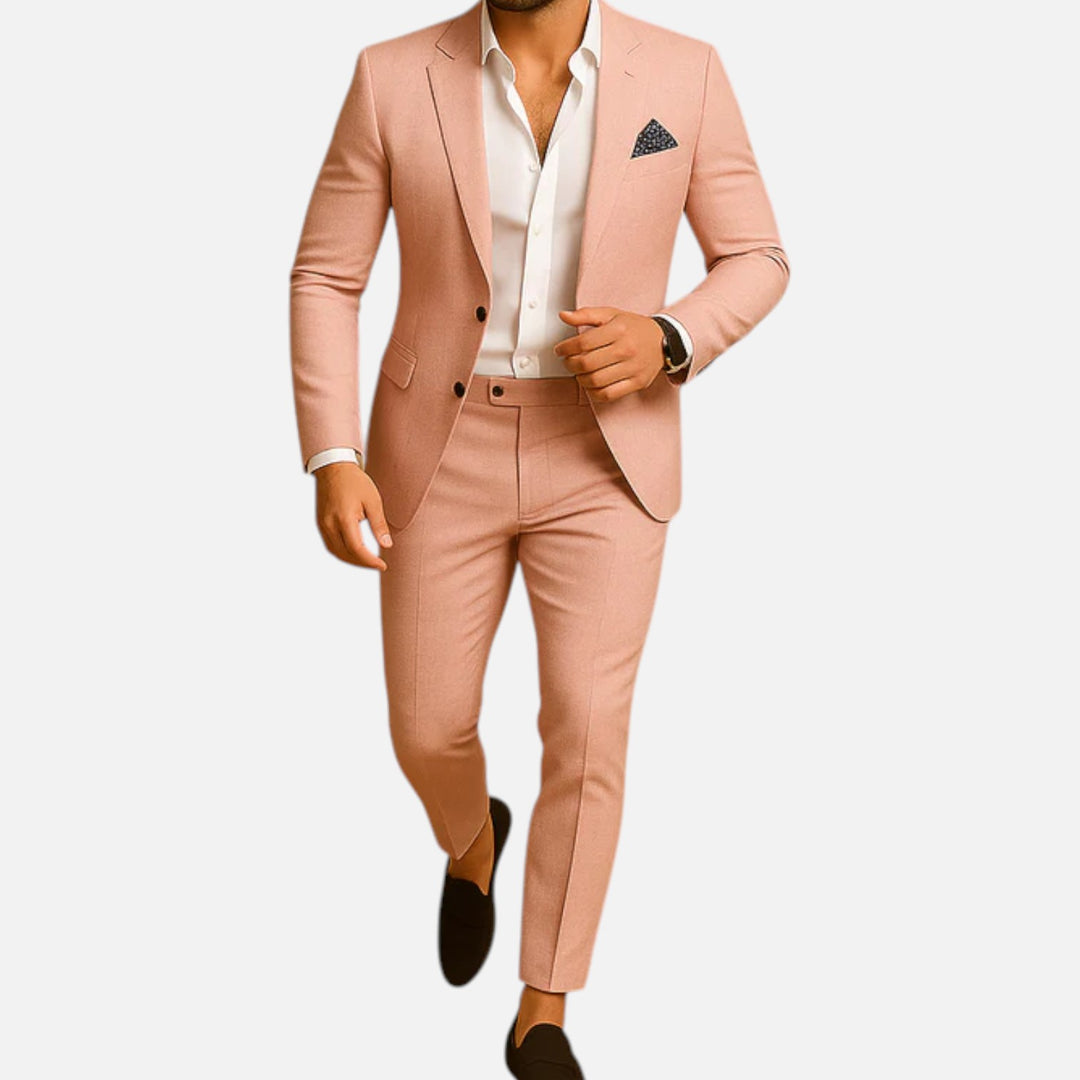 Alderaine  | Slim fit suit with blazer and trousers for men
