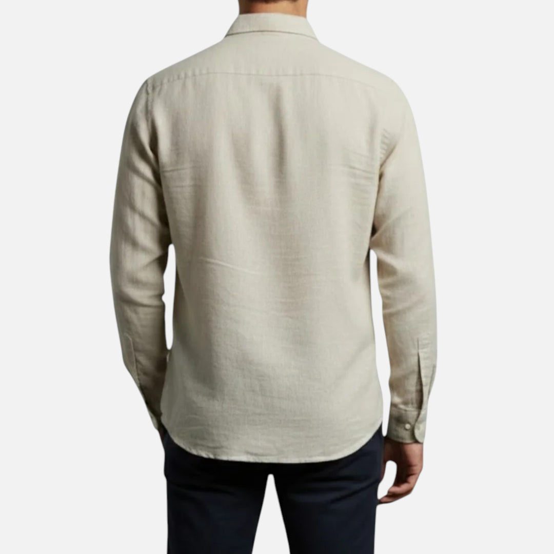 Alderaine | Men's Breathable Long Sleeve Shirt Lightweight Summer