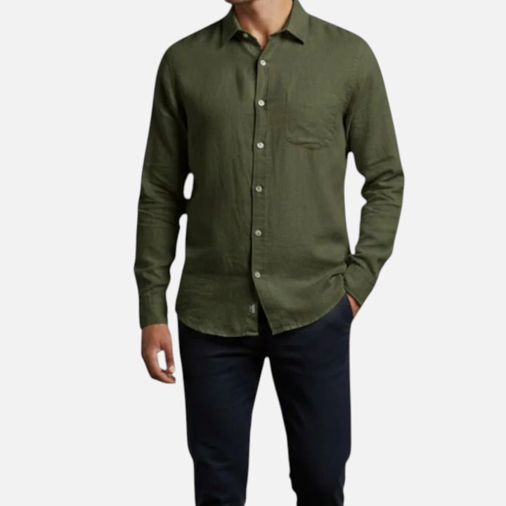 Alderaine | Men's Breathable Long Sleeve Shirt Lightweight Summer